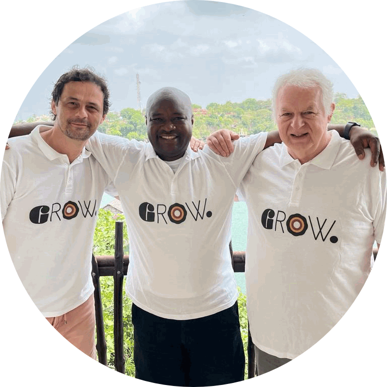 GROW. our story allan frank ali GROW. allan frank ali